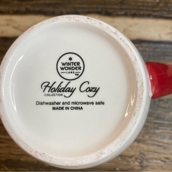 Winter Wonder Lane red truck mug - Picture 6 of 9